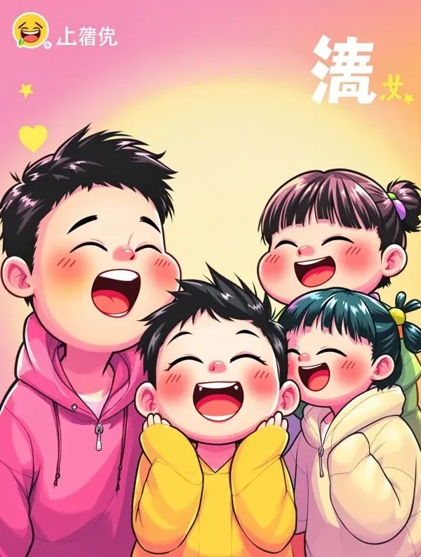 沙雕日常漫画封面